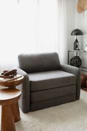 Atelier Del Sofa Nest Sofá-Cama de 1 Plaza Gris